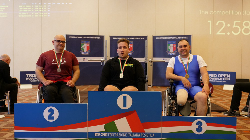 Para Powerlifting Trofeo Open Federpesistica